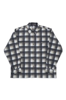 OPEN COLLAR SHIRT / GRAY (SQ-25AW-SH-01)