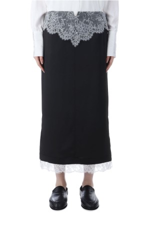 Anastasia-01 - BLACK x WHITE lace (AA25AW-SK03-01)