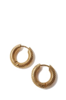 TINY DOT HOOPS - GOLD (A-50_G)