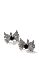 ribbon bijou earrings - Silver (TD-25AW-AC10)
