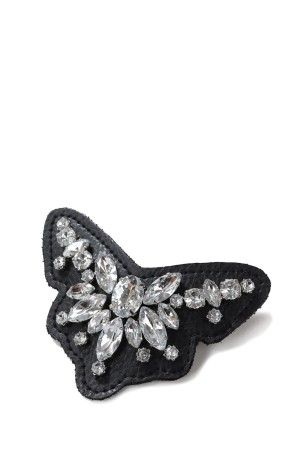 bijou mini tiara barrette - Left (TD-25AW-AC20)