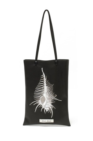 AKKIGAI leather bag - Black (TD-21AW-BG07)