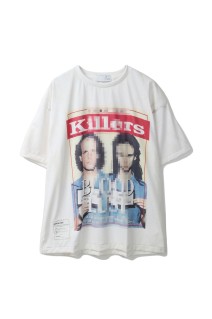 Trompe l'oeil Mosaic T-shirts(S/S) - White (25-2207)