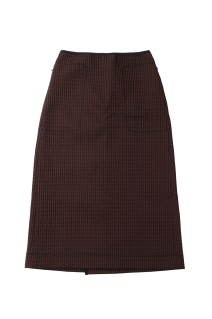 LONG SKIRT - BROWN (OA-AW25-SKT-102-02)