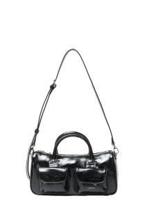 CHUBBY HALF BAG - BLACK (24S-133A-BK)