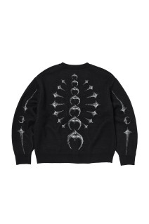 TC Bone Knit Cardigan / BLACK (TC25KN2101)