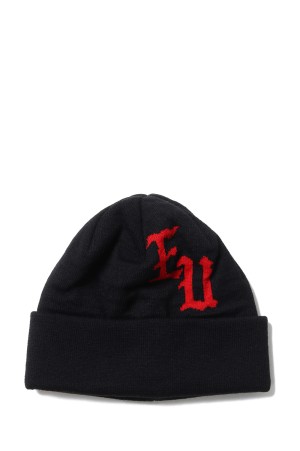 EU LOGO CL BEENIE / BLACK (EU-HR1-0000-C07)