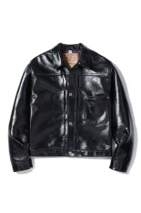 BLACK LEATHER BROUSE -WILLIAM GIBSON- ( BR80665  )