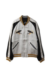 SOUVENIR JACKET -KOSHO & CO- SPECIAL -BLACK SNAKE-×-PINK SNAKE- (TT15808 )