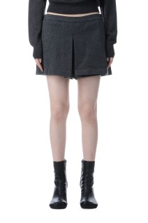 Box Wool Shortpants -GRAY (12520725)