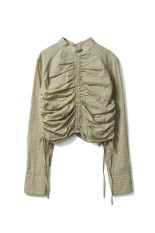Checkgather Compact Blouse -MINT (12520419)