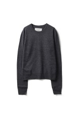 Wool Cashmere Seamless Knit - GRAY (12520538)
