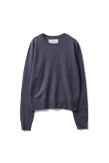 Wool Cashmere Seamless Knit - S/BLUE (12520538)