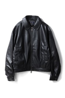 Debossed Wavy Jacket - Black (DIMEFA252BLK)