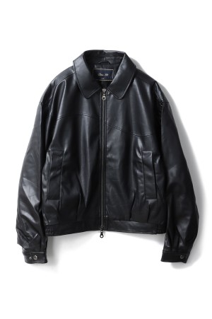 Debossed Wavy Jacket - Black (DIMEFA252BLK)