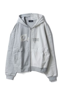 Reverse French Terry Zip Hoodie - Heather Gray (DIMEFA259GRY)