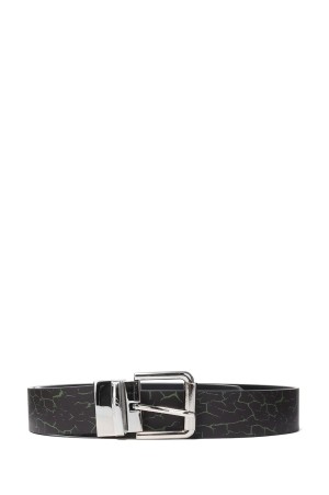 Reversible Leather Belt - Black (DIMEFA2534BLK)