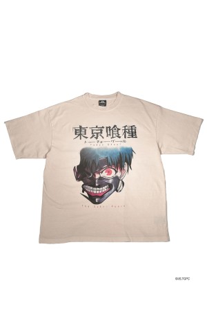 S/S T-Shirt  (KANEKI MASK) - WHITE (TTGM25SM001)