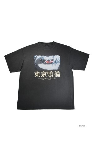 S/S T-Shirt  (KANEKI BACK BORN) - BLACK (TTGM25SM004)