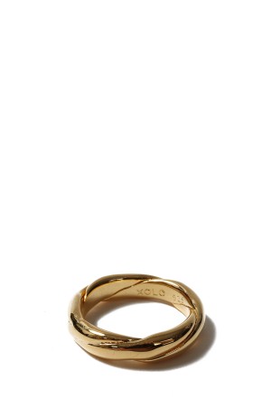 Single Twist Ring - Gold (XOR063-G)
