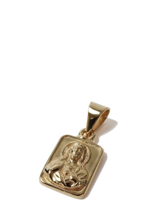 Medal Charm -Heart of Jesus - Gold (XOC007G)