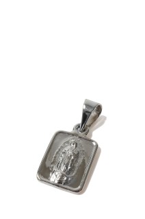 Medal Charm -the Virgin of Guadalupe - Silver (XOC008)