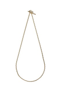 Solid Anchor Link Necklace -60cm/Gold- (XON047-60G)