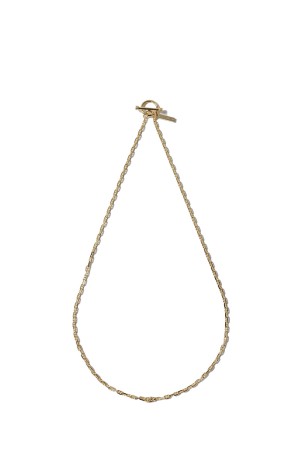 Solid Anchor Link Necklace -50cm/Gold- (XON047-50G)