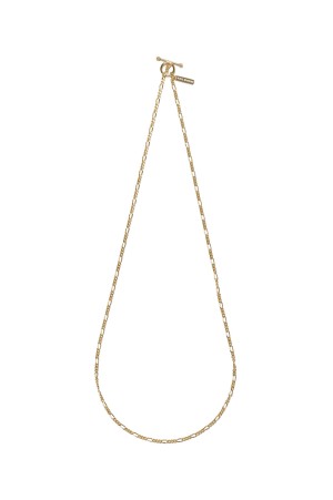 Figaro Link Necklace -60cm/2mm/Gold- (XON049-60G)