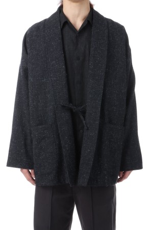 ORIENTAL HOUSE GOWN / GRAPHITE (252OJ-JK03)