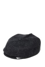 KEMPI TWEED PEAKED CAP / GRAPHITE (252OJ-HT01)