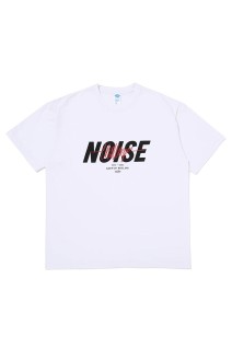 S/S NOISE TEE / WHITE (CLG-TS 025-034)