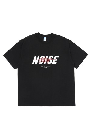 S/S NOISE TEE / BLACK (CLG-TS 025-034)