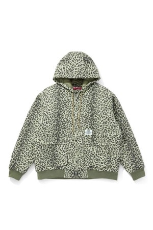 Camo Zip Hooded Jacket / Panther (HJ-100125)