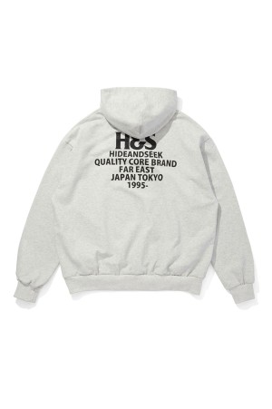 H&S Hooded Sweat Shirt(25aw) - L.GRAY (HC-100625)