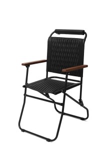 BD ROVER CHAIR II - BLACK FRAME x BLACK SEAT (BAA-2306)