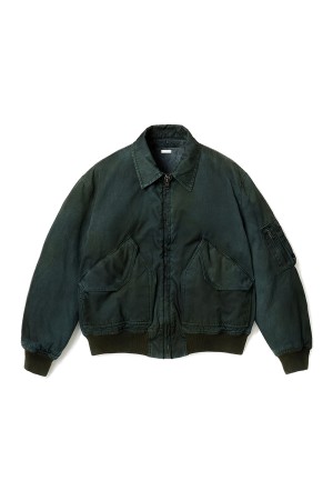 Vintage Silk CWU-45 Flight Jacket - OLIVE (26SAP-01-21)