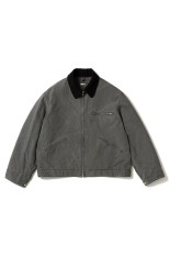 Vintage Silk Cotton Detroit Jacket - GRAY (26SAP-01-18)