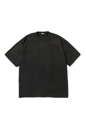 Vintage Light Weight T-Shirt - BLACK (26SAP-05-04)