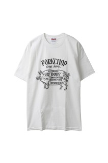 PORK FRONT TEE 25 / WHITE