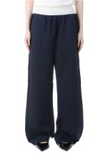 Pin Tucked Sweat Pant - NAVY (153WCP254013)