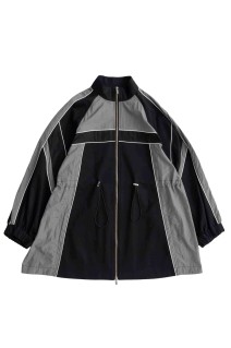 Track Jersey Mini Dress - BLACK (21252266004)