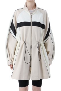 Track Jersey Mini Dress - WHITE (21252266004)