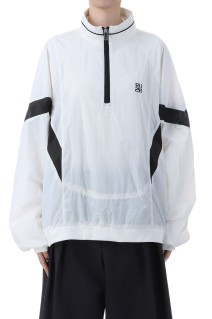 RUSH Logo Nylon Sporty Tops - WHITE (21252315305)