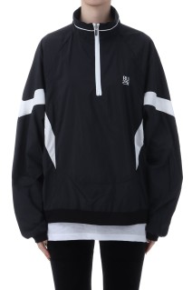 RUSH Logo Nylon Sporty Tops - BLACK (21252315305)