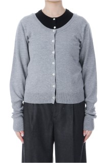 Multiway Cardigan Set Knit Tops - GRAY (21252365801)