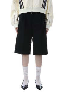 Hand Stitch Worsted Shorts - BLACK (21252465204)