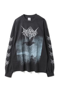 CROW, long sleeve / VINTAGE BLACK