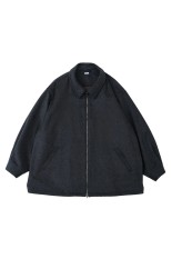 WOOL CASHMERE SWING TOP / GRAY (D25WS-05002)