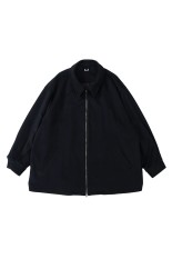 WOOL CASHMERE SWING TOP / BLACK (D25WS-05002)